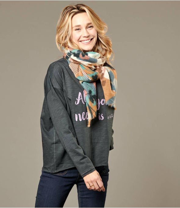 OFELIE Damen Wollschal 80 x 190 cm - Winter-Essentials - Storiatipic