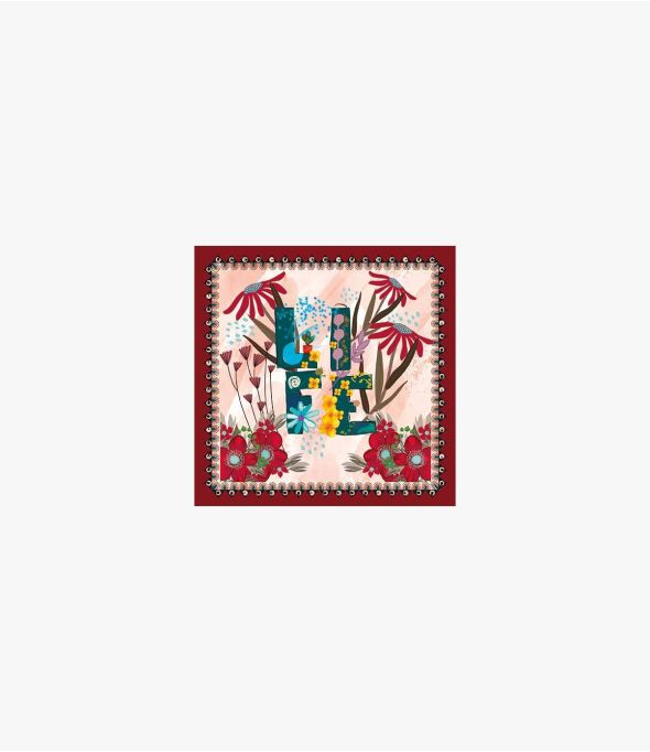 TIFEN Damen Bandana aus Seide 65 x 65 cm - Winter-Essentials - Storiatipic