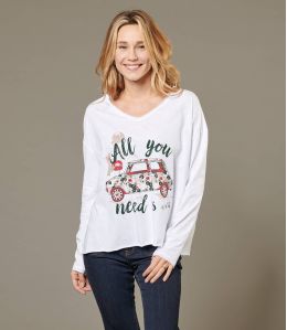 VIKI MINI BLANC T-shirt en Coton pour Femme - Essentiels d'hiver - Storiatipic VIKI MINI BLANC T-shirt en Coton pour Femme - Essentiels d'hiver - Storiatipic