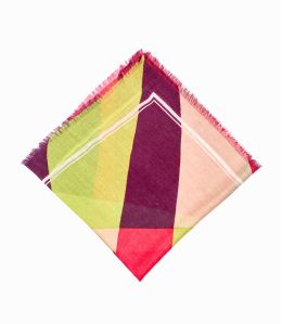 ZAZIE Bandana en Modal, cachemire pour Femme 60 x 60 cm - 1