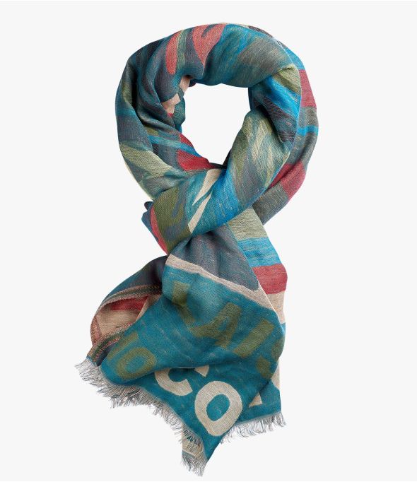 CHINO Sciarpa Uomo Lana Cotone 70 x 200 CM - Essenziali per l'inverno - Storiatipic