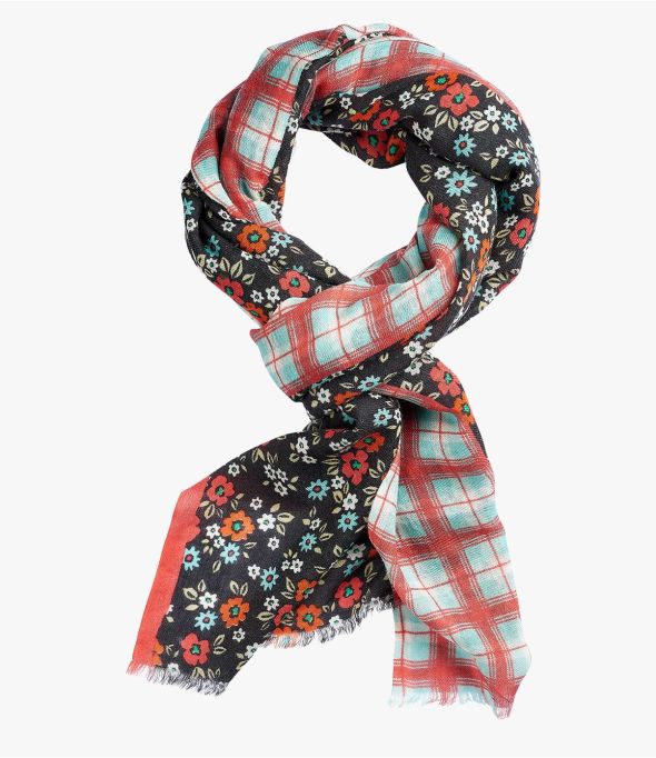 SUBTIL Bufanda de lana para hombre 80 x 190 CM - Winter Essentials - Storiatipic