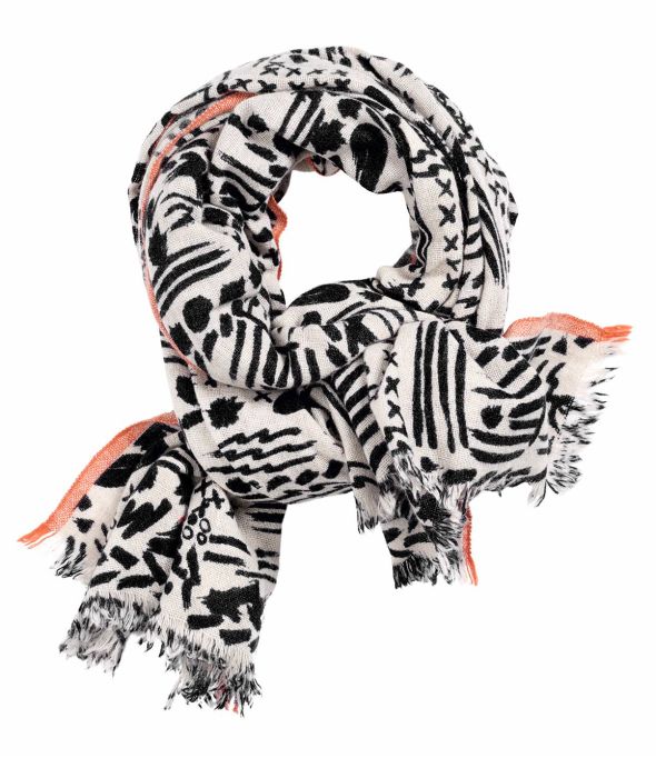 CLEM Wol, Nylon Sjaal voor Dames 100 x 200 cm - Benodigdheden voor de winter - Storiatipic