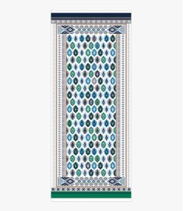 DORA Foulard en Laine, soie pour Femme 75 x 190 cm - 7