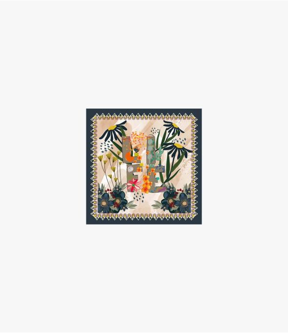 TIFEN Women's Silk Bandana 65 x 65 cm - Winter Essentials - Storiatipic