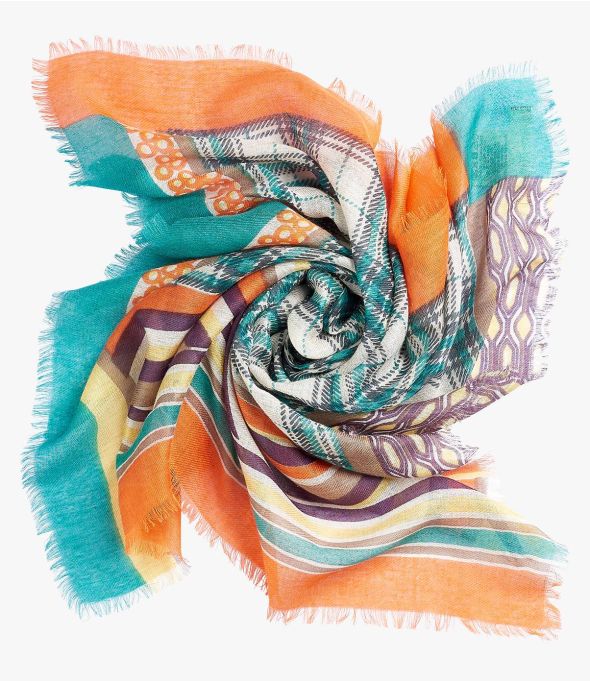 ZIGGY Bandana Modal Cashmere da Donna 60 x 60 CM - Essenziali per l'inverno - Storiatipic