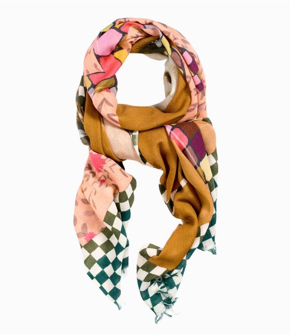 GENJI Lana, sciarpa di seta da donna 70 x 190 cm - Essenziali per l'inverno - Storiatipic