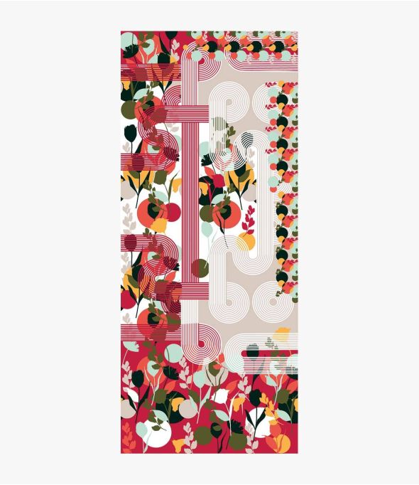 Bufanda de lana para mujer OFELIE 80 x 190 cm - Winter Essentials - Storiatipic
