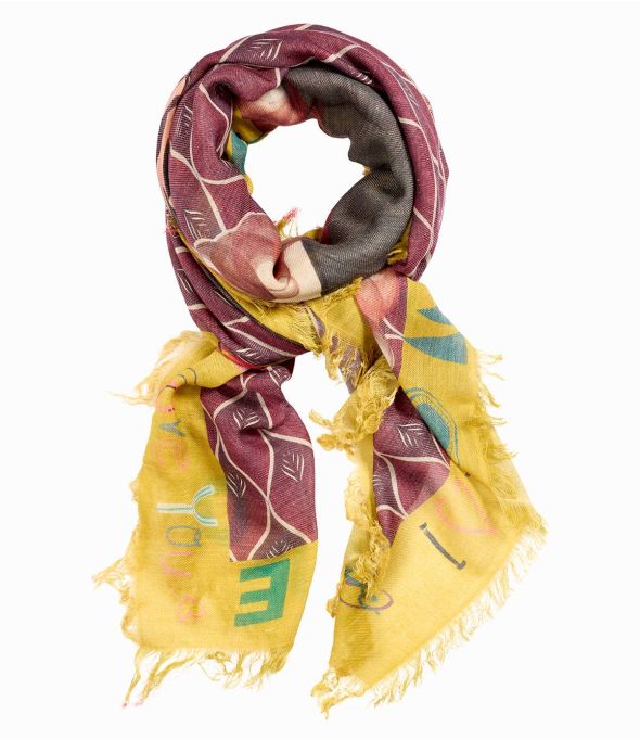 PEPITA Cuadrado Grande de Lana y Algodón para Mujer 140 x 140 cm - Winter Essentials - Storiatipic