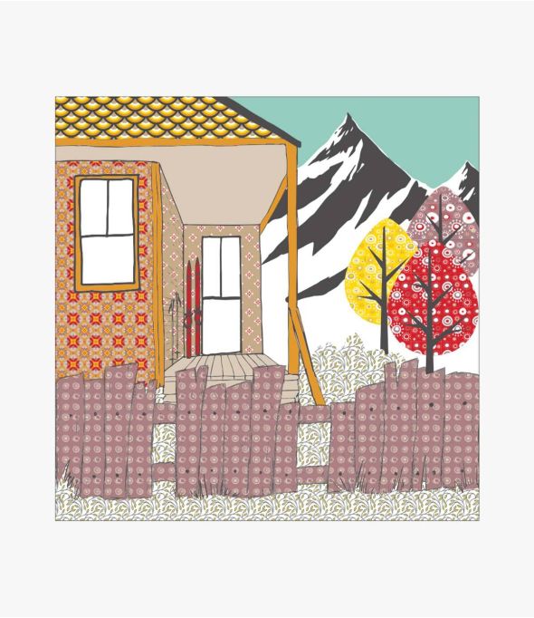 MADO Cuadrado Grande de Lana para Mujer 140 x 140 cm - Winter Essentials - Storiatipic