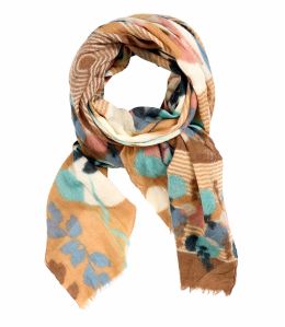 Bufanda de lana para mujer OFELIE 80 x 190 cm - Winter Essentials - Storiatipic Bufanda de lana para mujer OFELIE 80 x 190 cm - Winter Essentials - Storiatipic