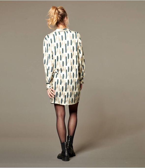 KATE SCALA BEIGE Robe en Viscose pour Femme - Essentiels d'hiver - Storiatipic