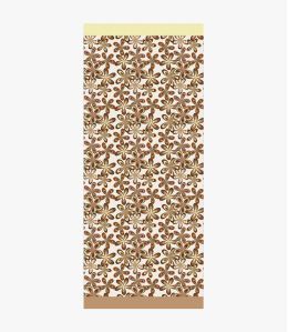 COLINE in linnen, jacquard voor dames 80 x 190 cm - - Storiatipic