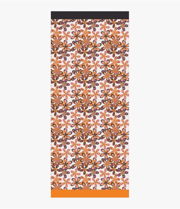 COLINE en lin, jacquard pour Femme 80 x 190 CM - - Storiatipic