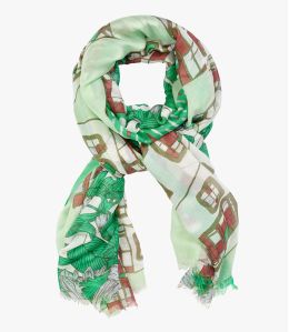 ELODY Foulard en modal, soie pour Femme 100 x 200 CM - - Storiatipic ELODY Foulard en modal, soie pour Femme 100 x 200 CM - - Storiatipic