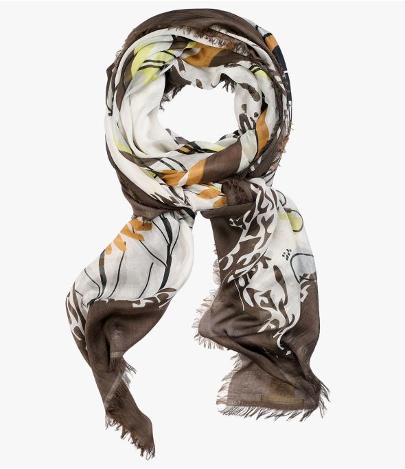 FIONA en modal, soie pour Femme 120 x 160 CM - - Storiatipic