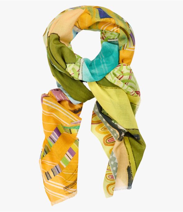 LORETTE in cotone, jacquard da donna 100 x 200 CM - - Storiatipic
