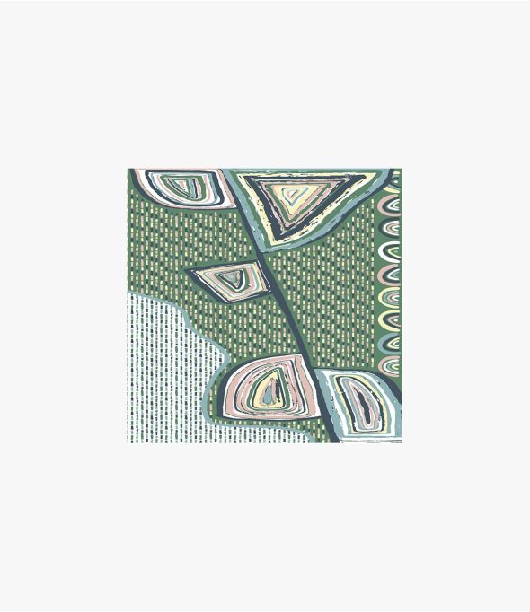 TILDA Bandana en soie pour Femme 65 x 65 CM - - Storiatipic