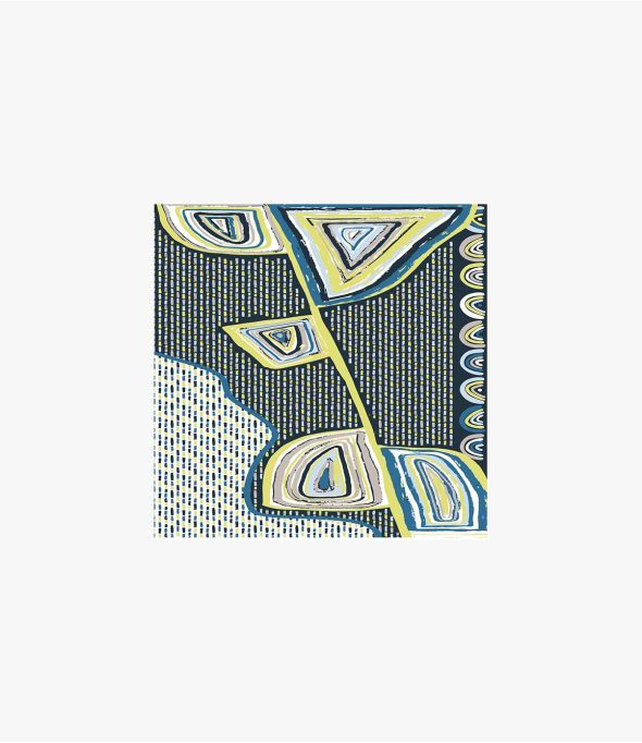 TILDA Bandana en soie pour Femme 65 x 65 CM - - Storiatipic