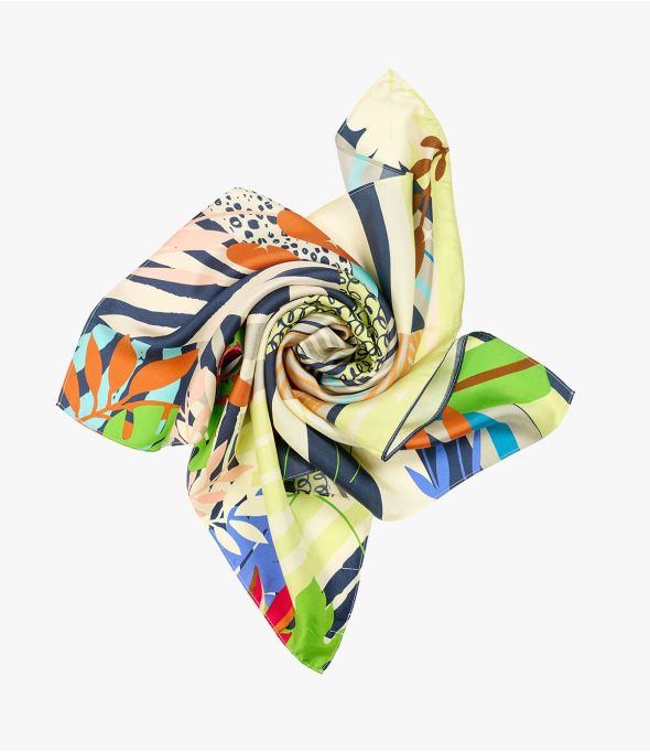 TONKA Seide für Damen 65 x 65 CM - - Storiatipic