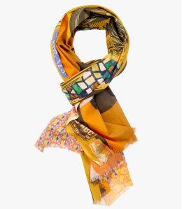 DAVID Foulard en coton pour Homme 100 x 200 CM - - Storiatipic DAVID Foulard en coton pour Homme 100 x 200 CM - - Storiatipic