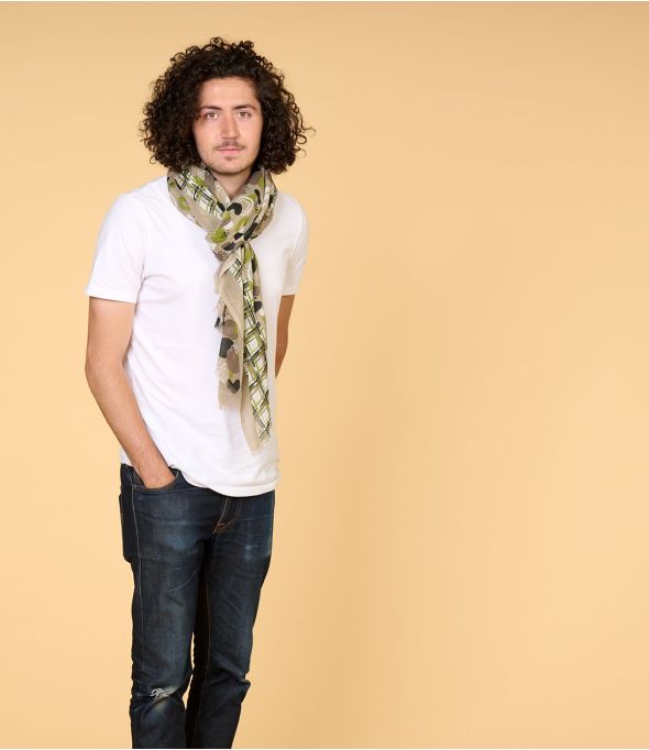 ERIC en coton pour Homme 100 x 200 CM - - Storiatipic