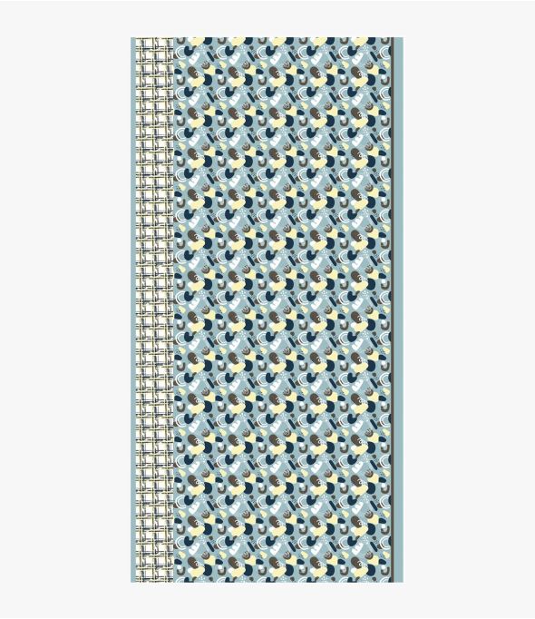 ERIC en coton pour Homme 100 x 200 CM - - Storiatipic