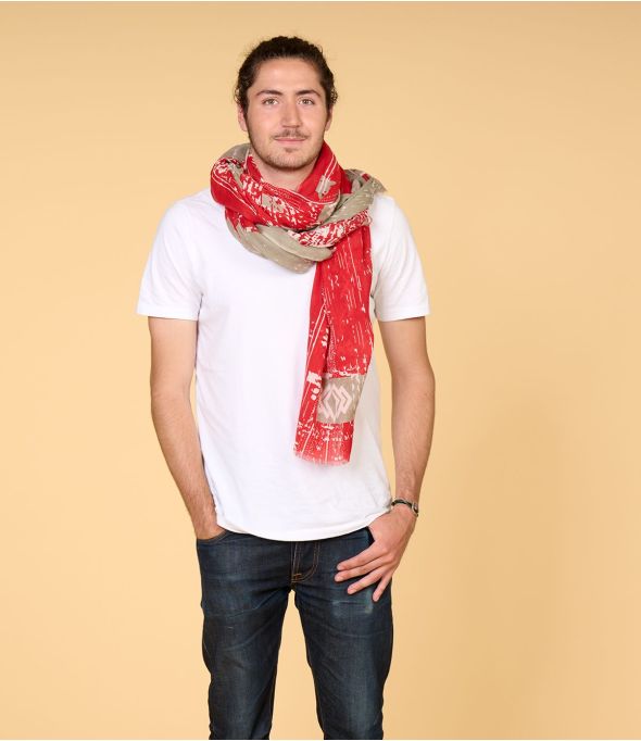 LOIC en coton pour Homme 100 x 200 CM - - Storiatipic