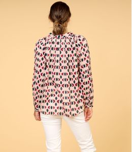 AGNES DECO PINK in cotone da Donna - - Storiatipic