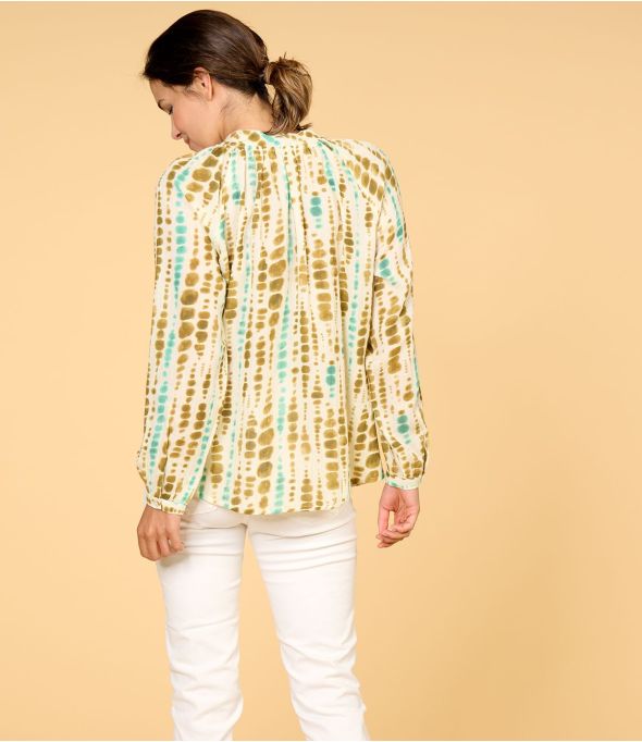 AGNES DYE CAMEL en coton pour Femme - - Storiatipic