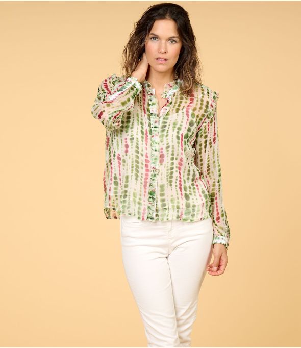 CLAIRE DYE GREEN viscosa da Donna - - Storiatipic