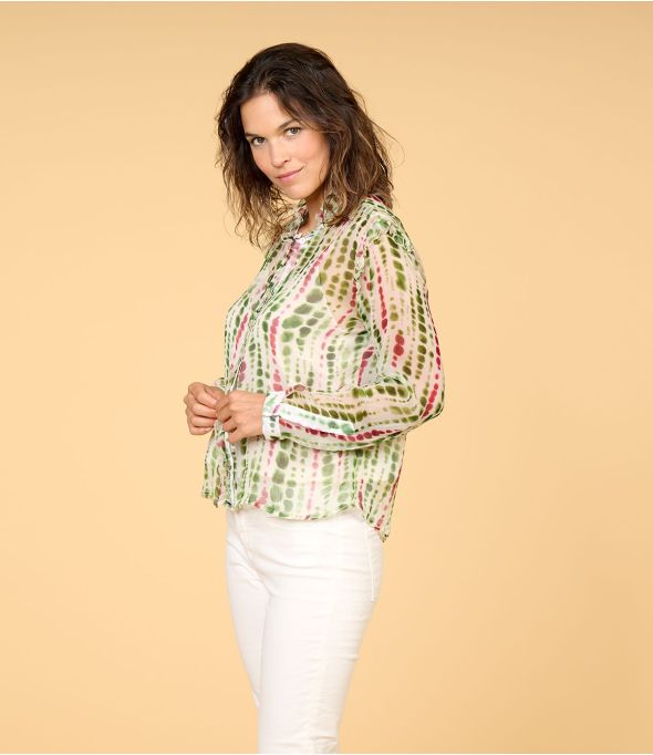 CLAIRE DYE GREEN viscosa da Donna - - Storiatipic