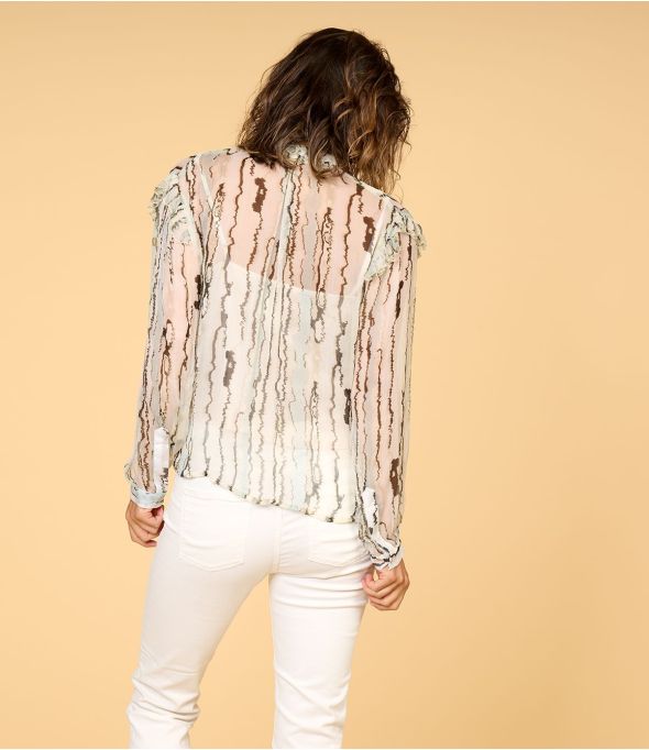 CLAIRE EAU CIEL en viscose pour Femme - 1