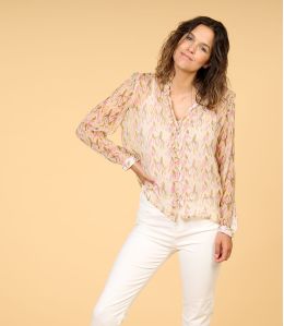 CLAIRE GAIA ROSE en viscose pour Femme - - Storiatipic CLAIRE GAIA ROSE en viscose pour Femme - - Storiatipic