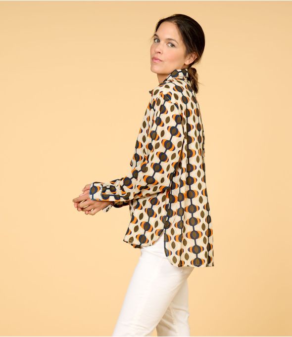 COSY DECO ORANGE aus Baumwolle für Damen - - Storiatipic