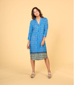 ELENA DIAMOND BLUE viscosa da Donna - - Storiatipic
