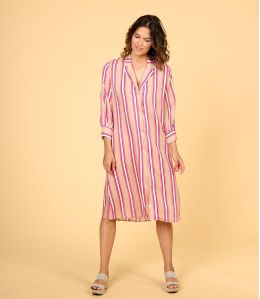 ELENA RAY PINK viscosa para Mujer - - Storiatipic ELENA RAY PINK viscosa para Mujer - - Storiatipic