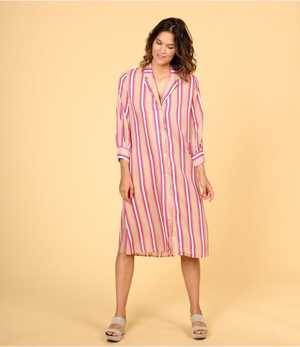 ELENA RAY PINK viscose voor dames - - Storiatipic