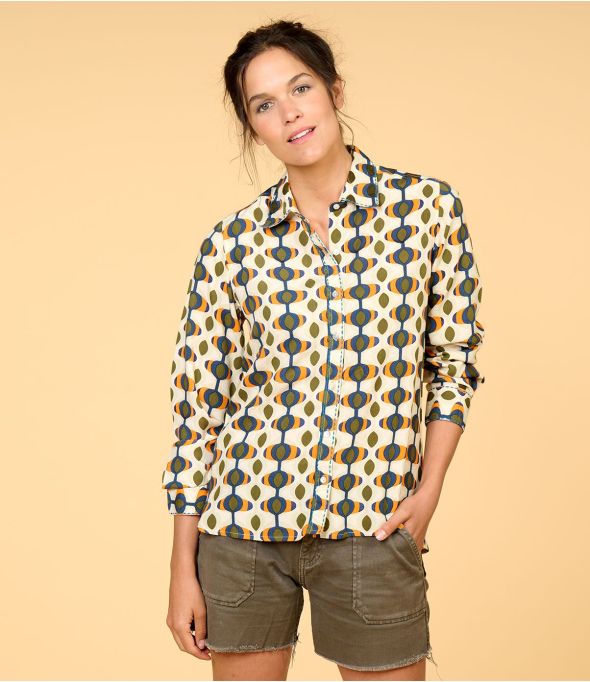 FRAN DECO ORANGE en modal para Mujer - - Storiatipic