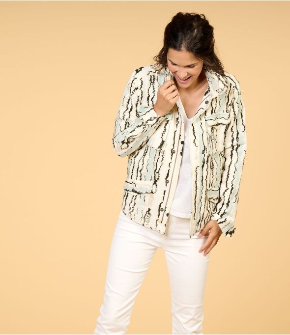 JESS EAU CIEL en coton pour Femme - - Storiatipic