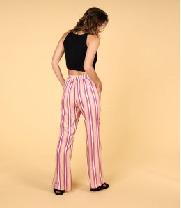 SASHA RAY PINK in viscose voor dames - - Storiatipic SASHA RAY PINK in viscose voor dames - - Storiatipic