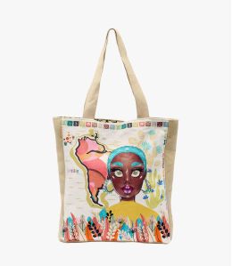 CARRY JAUNE Sac en Coton pour Femme 30X35X6CM - - Storiatipic CARRY JAUNE Sac en Coton pour Femme 30X35X6CM - - Storiatipic