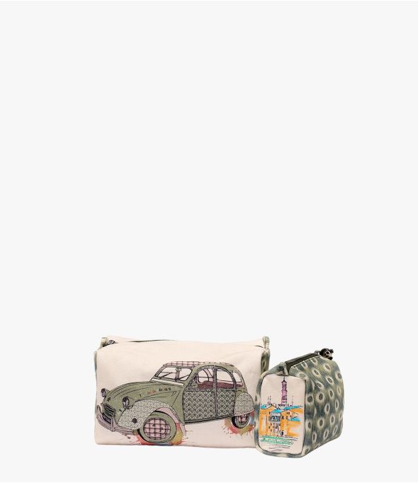 COSM 2CV Baumwolle für Damen 26x14x14cm / 17x7x11cm - - Storiatipic