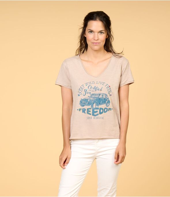 VITA DEUCH BEIGE aus Baumwolle für Damen - - Storiatipic