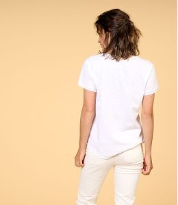 VITA DEUCH BLANC T-shirt en Coton pour Femme - 2