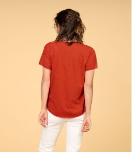 VITA VAN CORAIL T-shirt en Coton pour Femme - 2