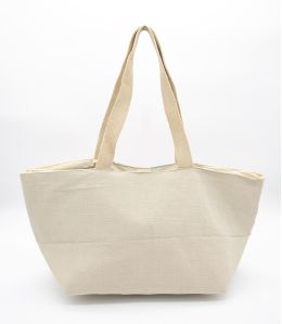 TOTE Michèle Sac en jute, coton pour Femme 35 x 30 x 22 CM - - Storiatipic TOTE Michèle Sac en jute, coton pour Femme 35 x 30 x 22 CM - - Storiatipic