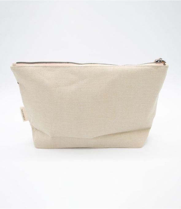 POUCH Rosita Trousse de toilette en jute, coton pour Femme 34 x 20 x 10 cm - 1