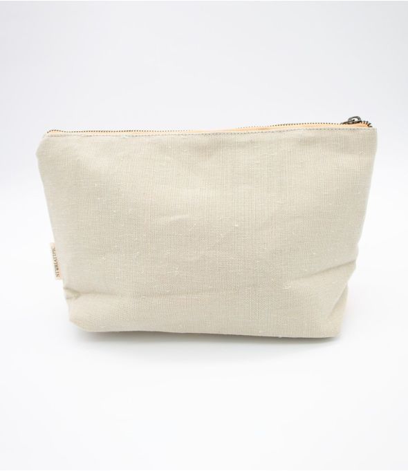 POUCH Michele Trousse de toilette en jute, coton pour Femme 34 x 20 x 10 cm - 1