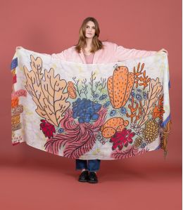 ELOISE wol, zijden sjaal - - Storiatipic ELOISE wol, zijden sjaal - - Storiatipic